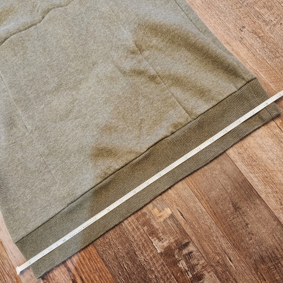 Long Green Gymshark Mock Neck Sweatshirt - Picture 6 of 9